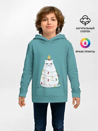Детское худи / Кото-ёлка