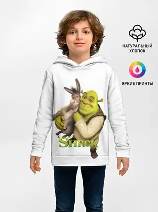 Детское худи / Шрек и Осел Мультфильм
