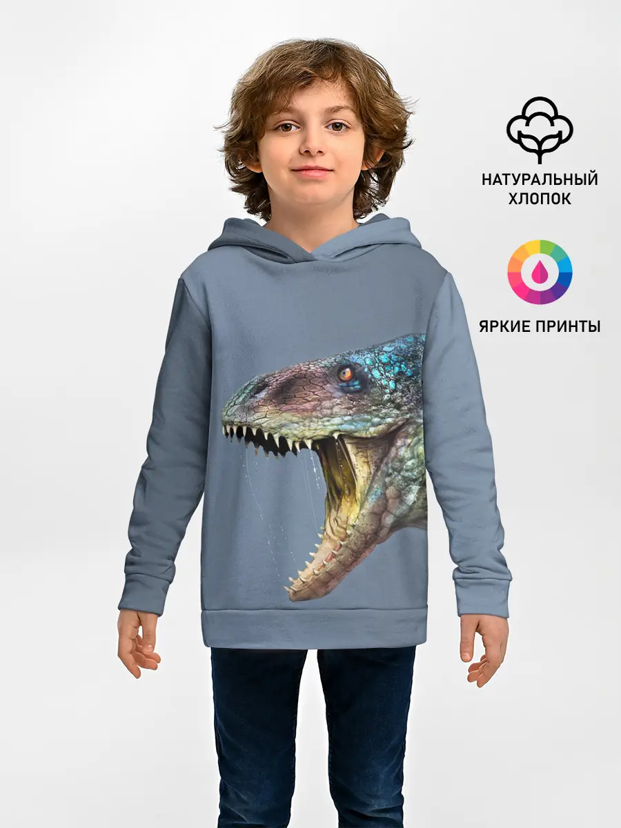 Детское худи / Хищный динозавр | Dino