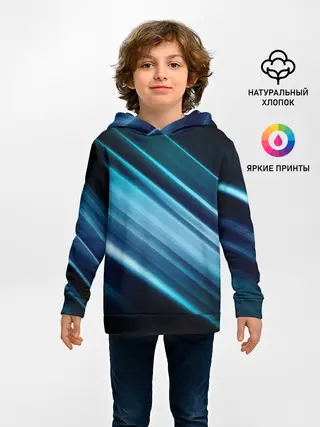 Детское худи / GEOMETRY STRIPES
