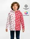 Детское худи / Снежинки - новогодние узоры