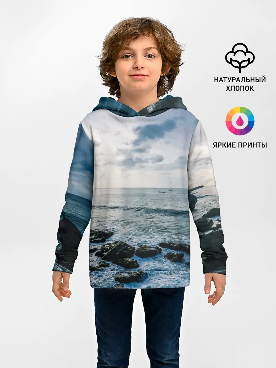 Детское худи / Море