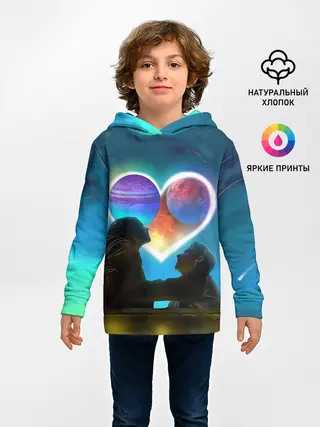 Детское худи / Ваня Дмитриенко Венера-Юпитер