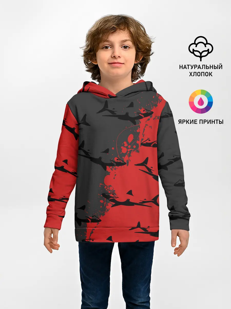 Детское худи / Акулы