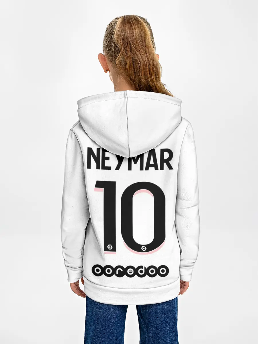 Детское худи / Неймар ПСЖ гостевая форма 2021/2022