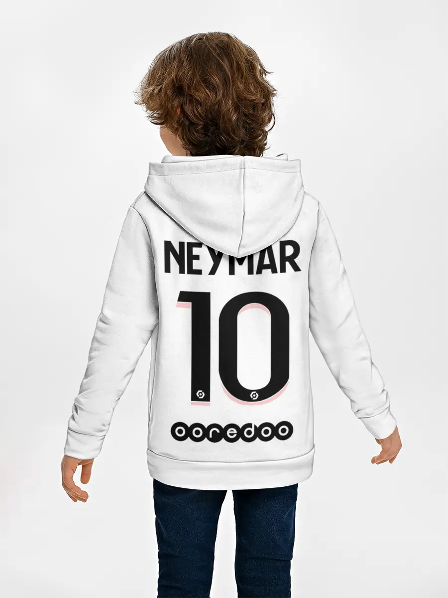 Детское худи / Неймар ПСЖ гостевая форма 2021/2022