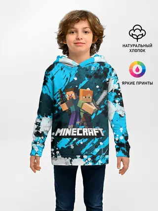 Детское худи / Minecraft / Майнкрафт