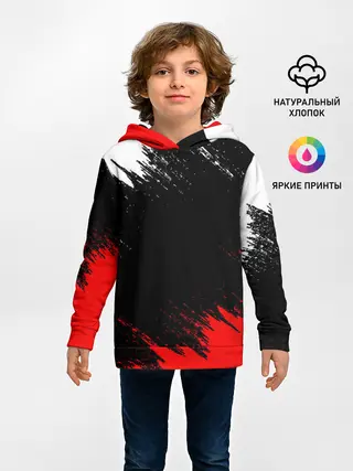 Детское худи / БРЫЗГИ КРАСОК