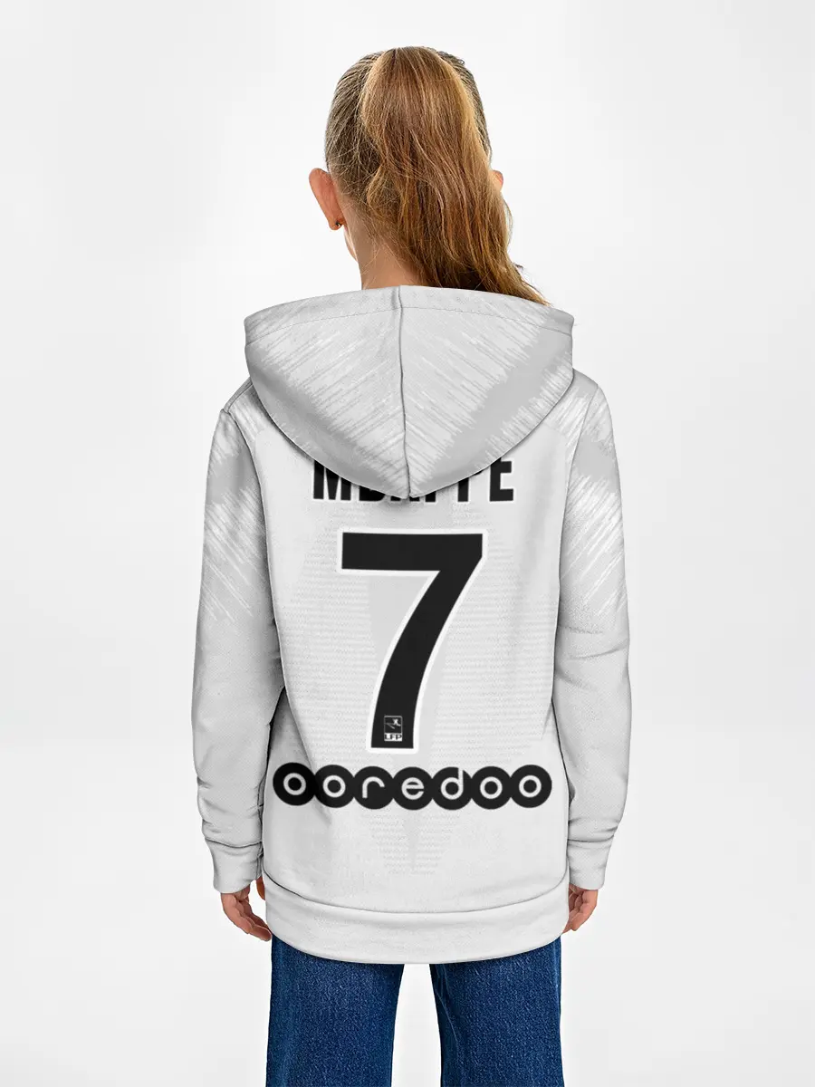 Детское худи / Mbappe away 18-19
