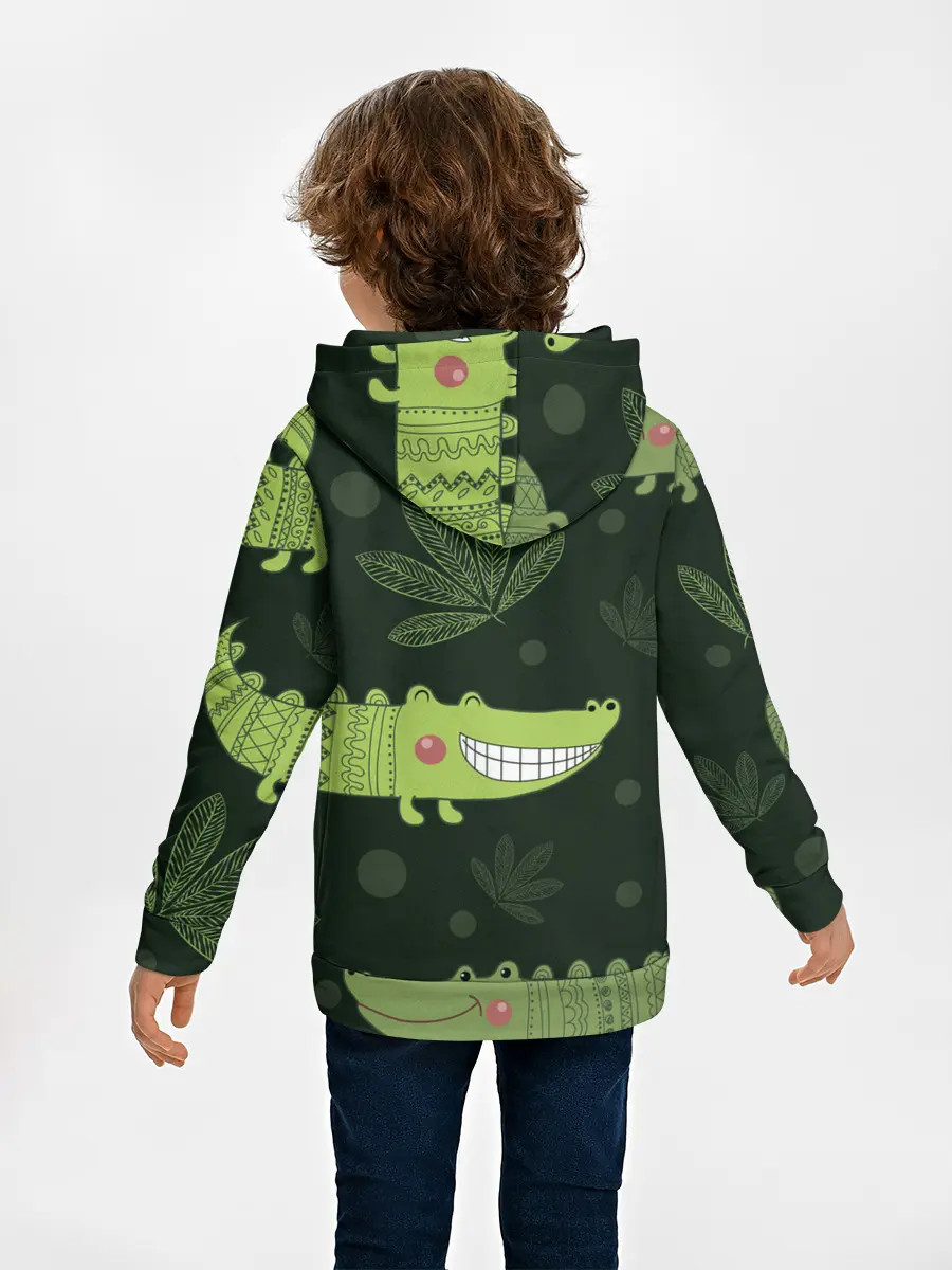 Детское худи / Милый крокодил