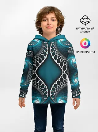 Детское худи / Узор, От Которого Не Отведешь Взгляд