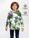 Детское худи / Цветок репейника