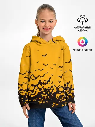 Детское худи / ХЕЛЛОУИНСКИЕ ЛЕТУЧИЕ МЫШИ