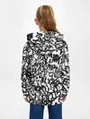 Детское худи / Graffiti black on white