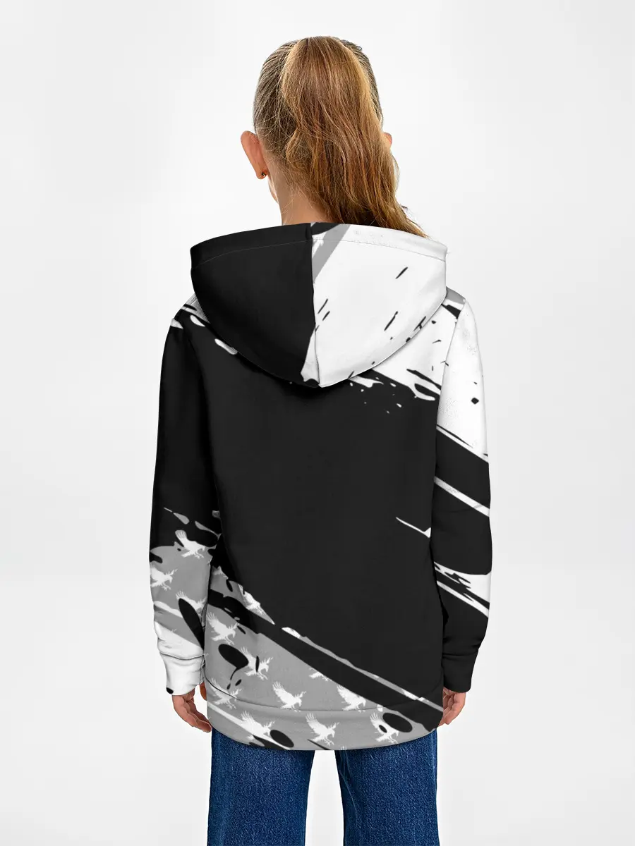 Детское худи / Haikyuu!! Ворон иероглиф