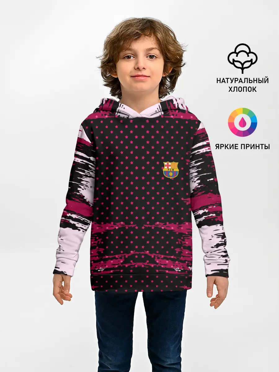 Детское худи / Barcelona abstract collection