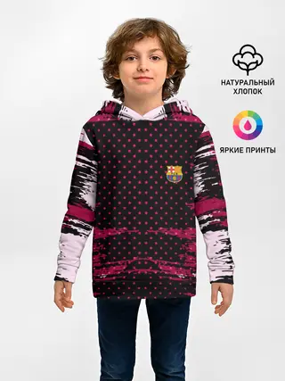Детское худи / Barcelona abstract collection