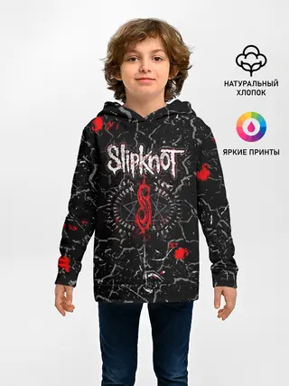Детское худи / Slipknot Rock | Слипкнот Музыка Рок Гранж