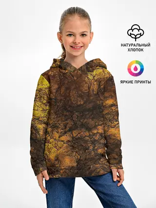 Детское худи / Абстрактный узор текстура
