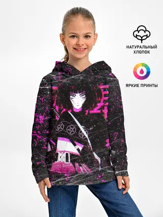 Детское худи / Vinne Yuna Самурай Киберпанк