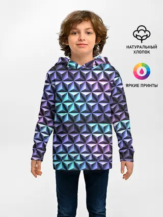 Детское худи / НЕОНОВАЯ СТАЛЬ