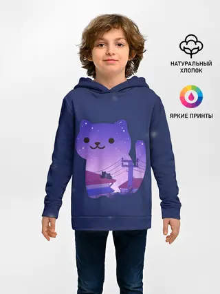 Детское худи / Ночной Котик