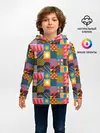 Детское худи / Печворк. Мозаика.Настроение