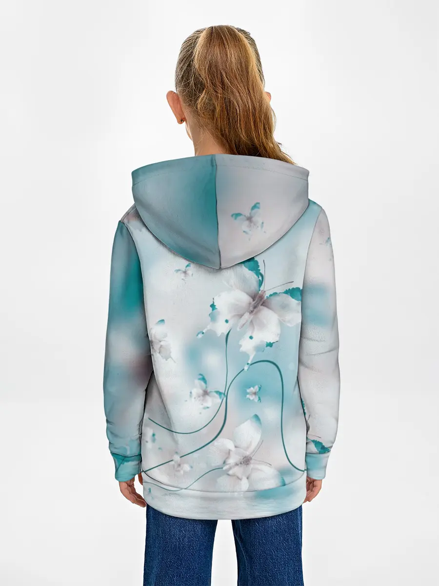 Детское худи / бабочки