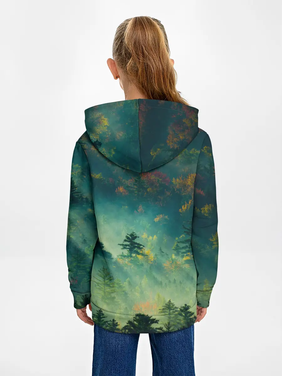 Детское худи / ПРИРОДА МОЙ ХРАМ