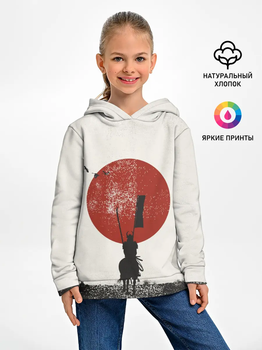 Детское худи / Самурай на коне
