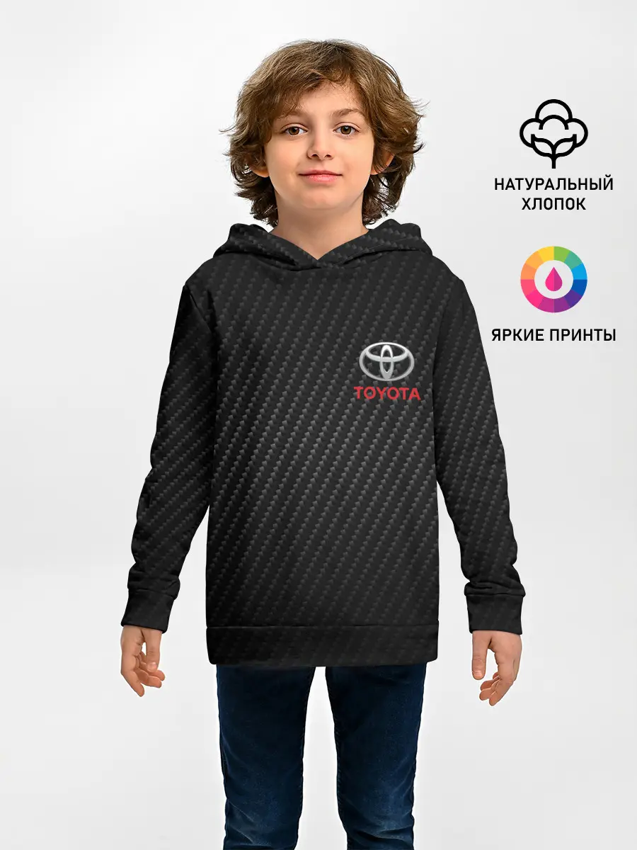 Детское худи / TOYOTA | ТОЁТА КАРБОН