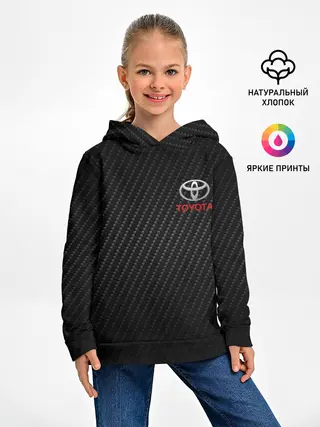 Детское худи / TOYOTA | ТОЁТА КАРБОН