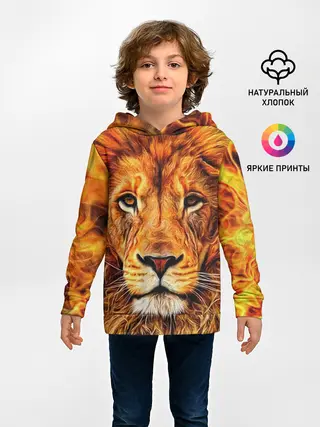 Детское худи / LION