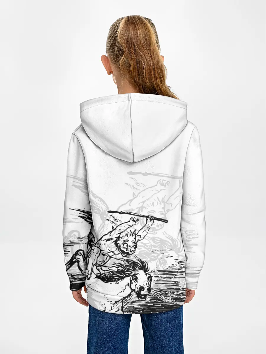 Детское худи / A demon on a horse