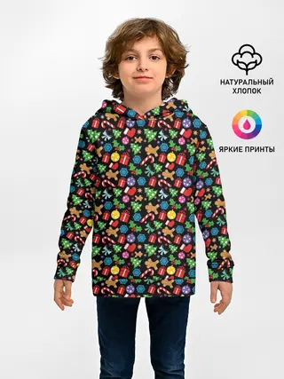 Детское худи / Новогодне-Рождественская Символика