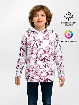 Детское худи / Hazbin Hotel: Angel Dust