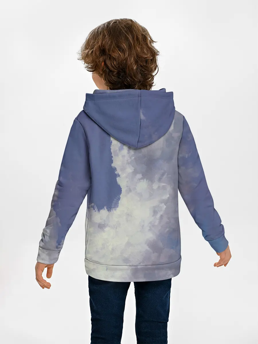 Детское худи / Летящая девушка