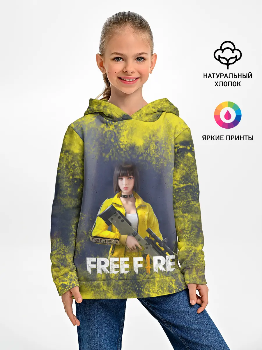 Детское худи / GARENA FREEFIRE | БАТЛГРАУНД