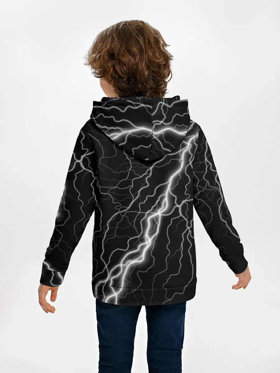 Детское худи / КОРОЛЬ И ШУТ - МОЛНИЯ