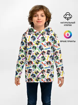 Детское худи / Бордер-Колли