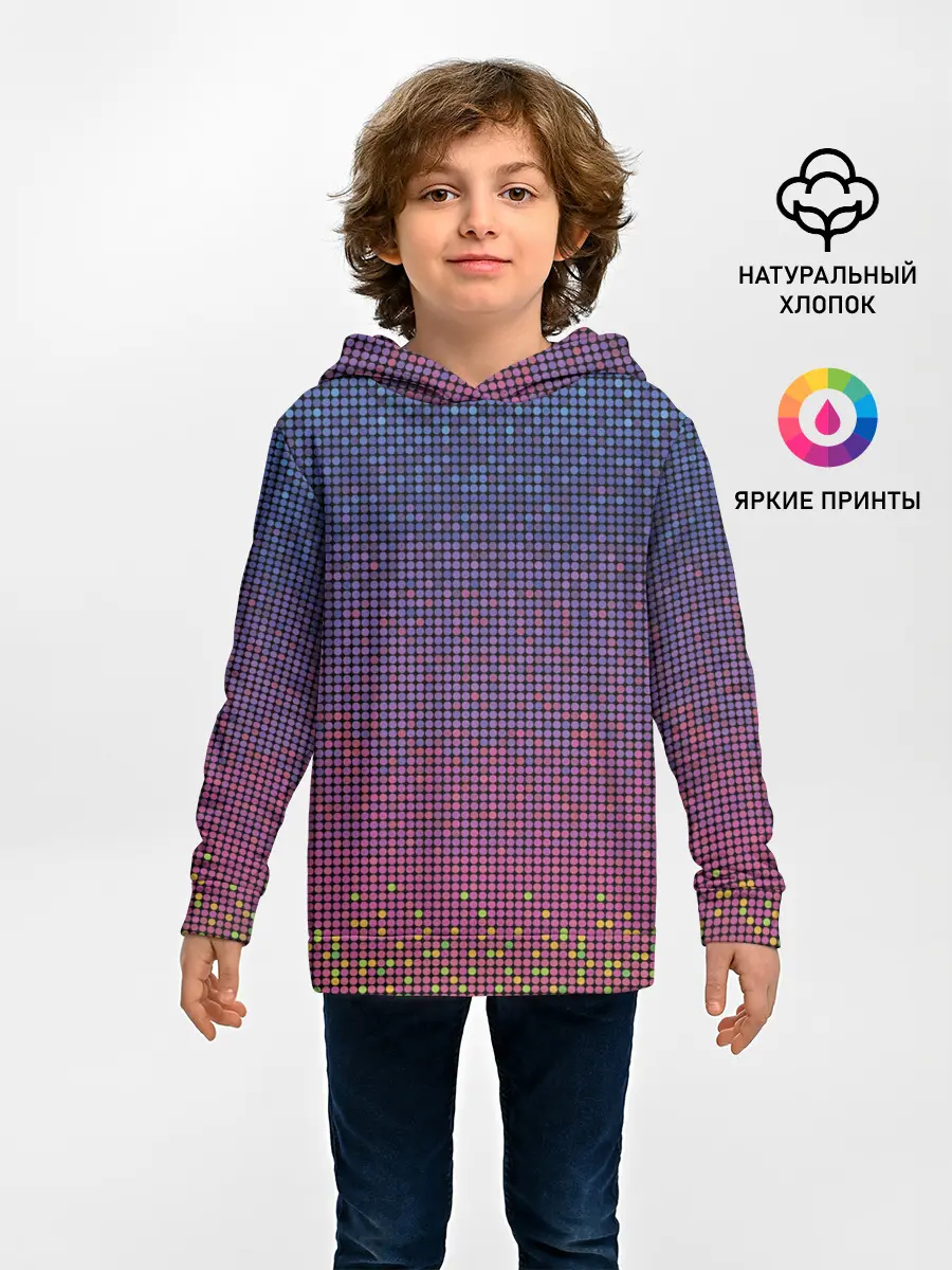 Детское худи / Ретро узор