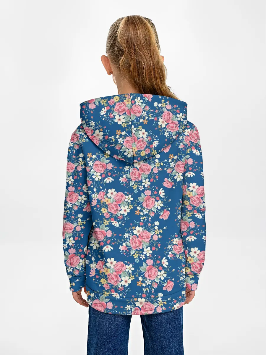 Детское худи / Розы и Ромашки