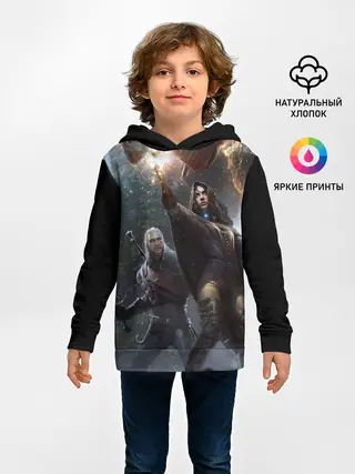 Детское худи / Геральт и Йен