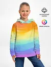 Детское худи / РАДУЖНЫЕ ВОЛНЫ | RAINBOW WAVES