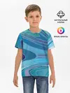 Детская базовая футболка / Морская волна
