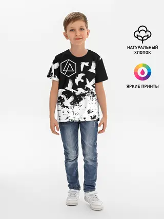 Детская базовая футболка / LINKIN PARK [1]