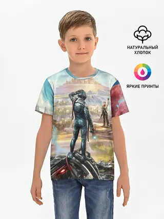 Детская базовая футболка / The Outer Worlds