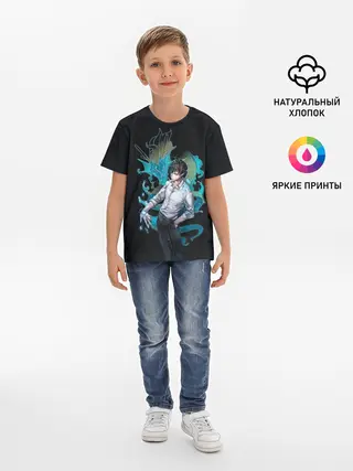 Детская базовая футболка / Дэви Хан