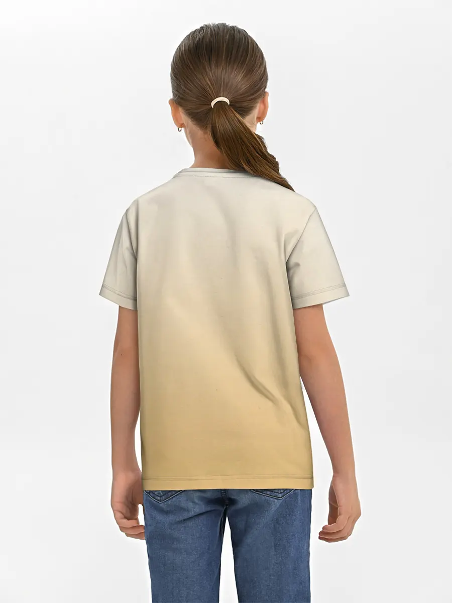 Детская базовая футболка / Семейство Пикачу мило арт