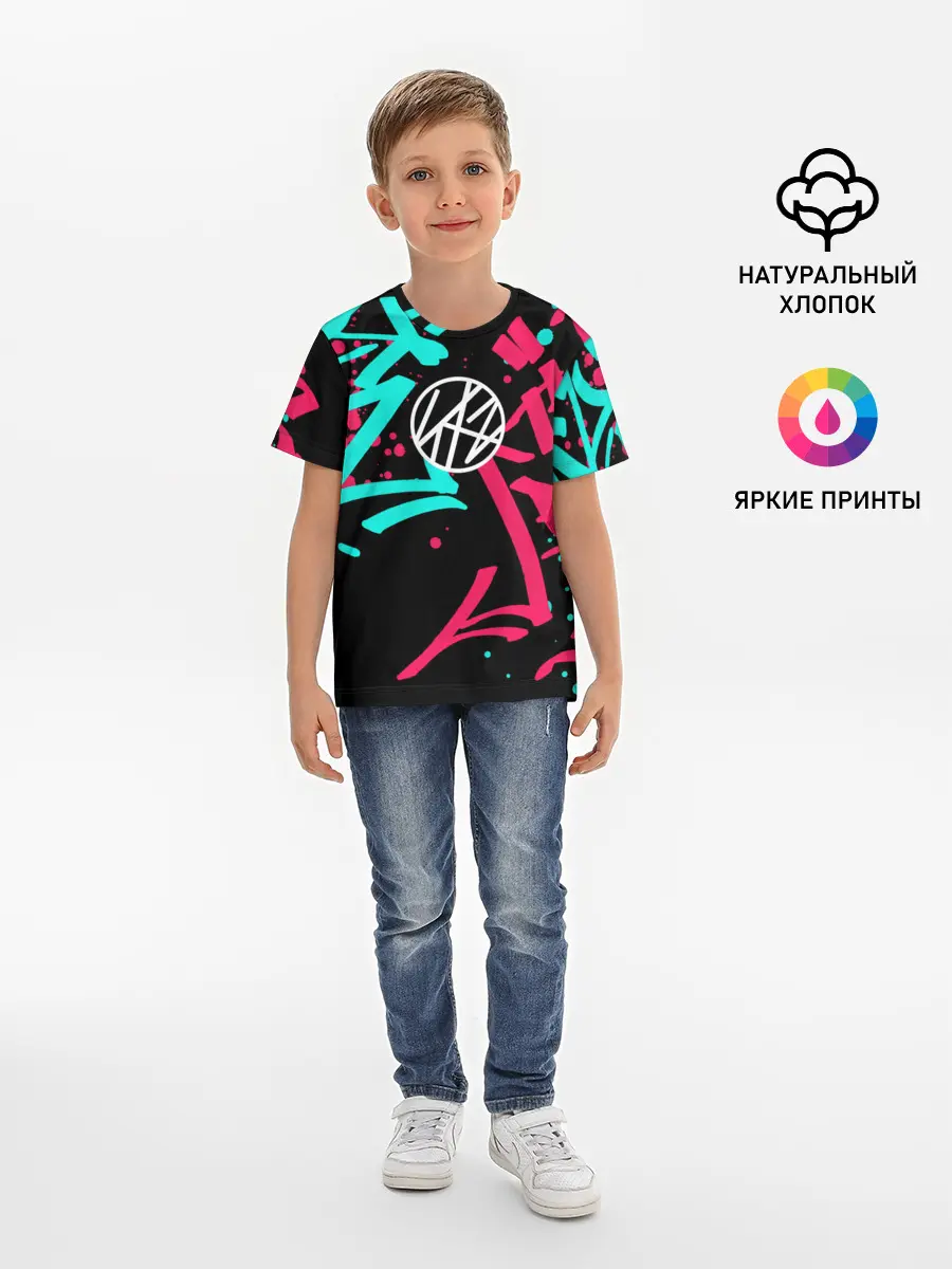 Детская базовая футболка / Stray Kids